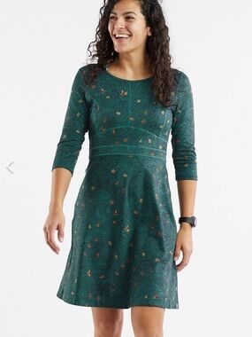 Title Nine Dream 3/4 Sleeve Dress-Manuka Size S